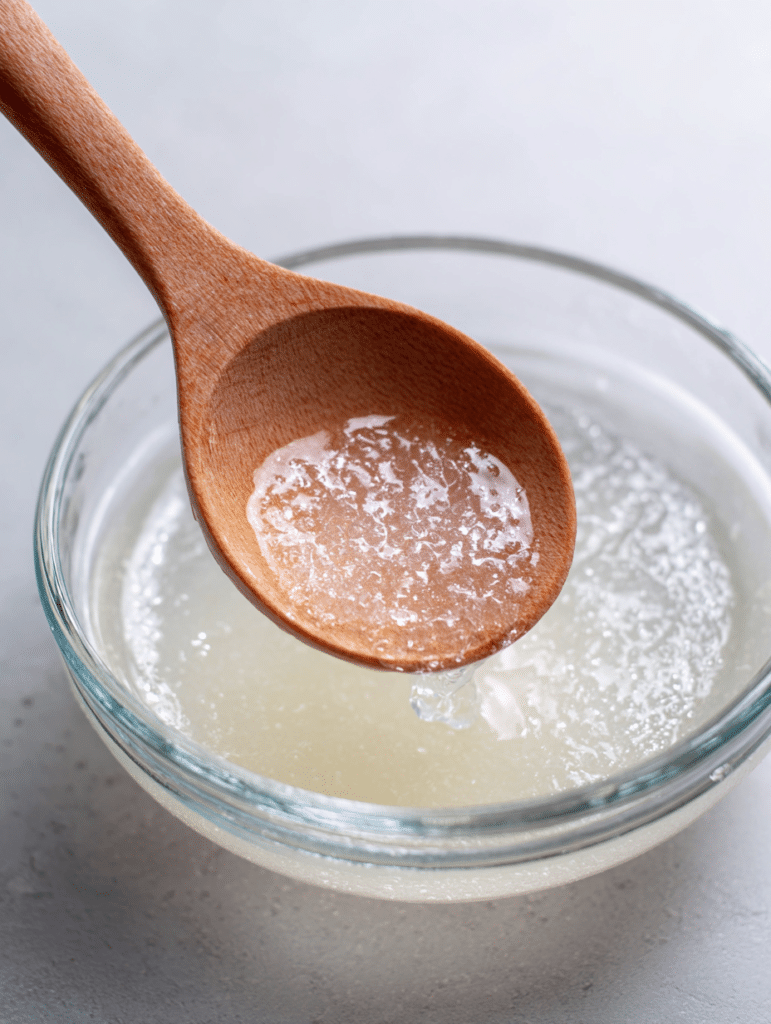 bariatric gelatin recipe gelatin blooming in bowl