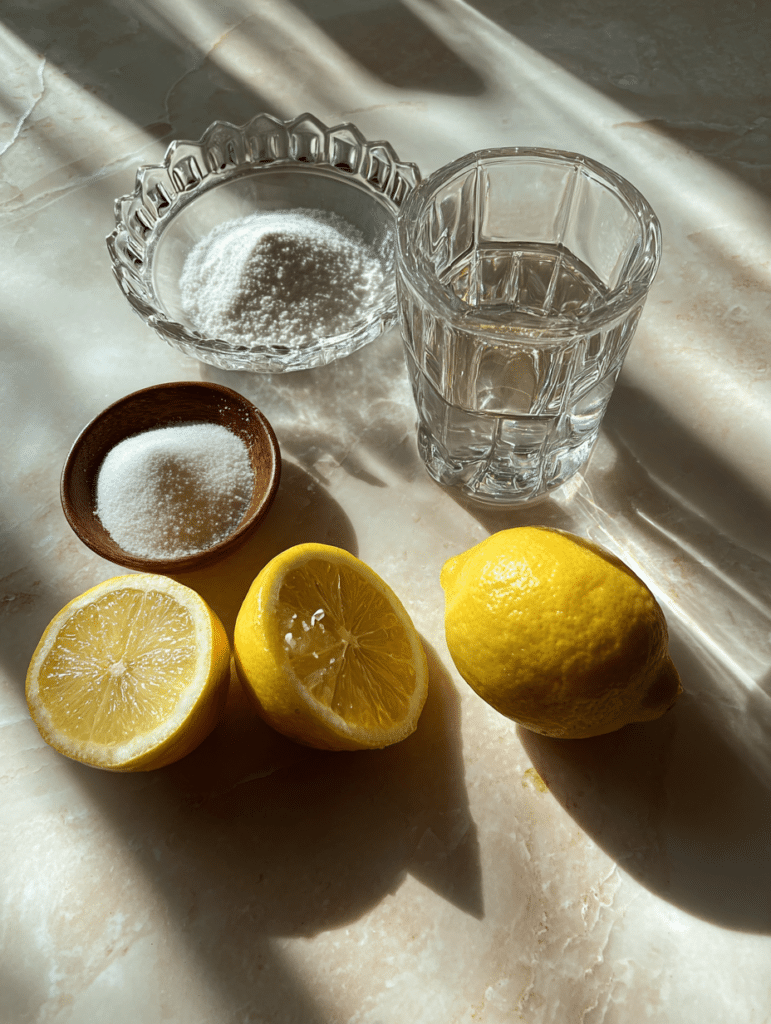 dr oz baking soda trick ingredients table