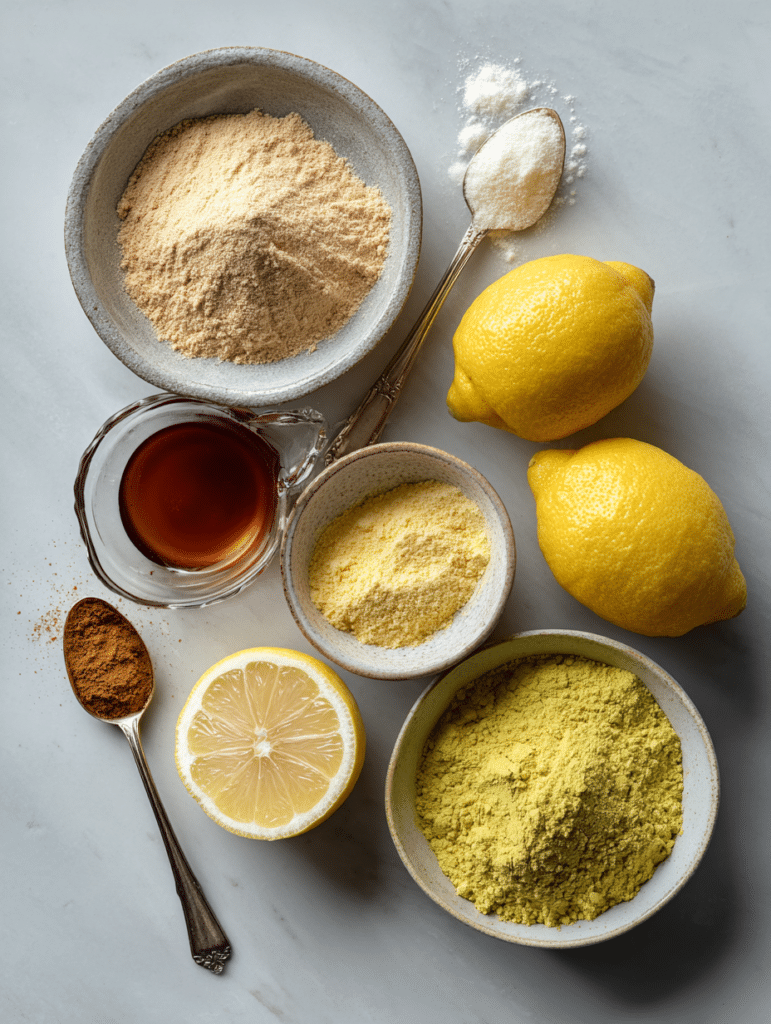 Dr Oz gelatin weight loss recipe ingredients top view