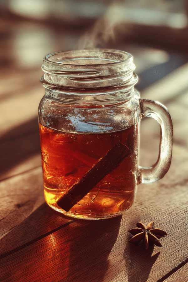 honey trick recipe for memory loss with warm tones and glass jar