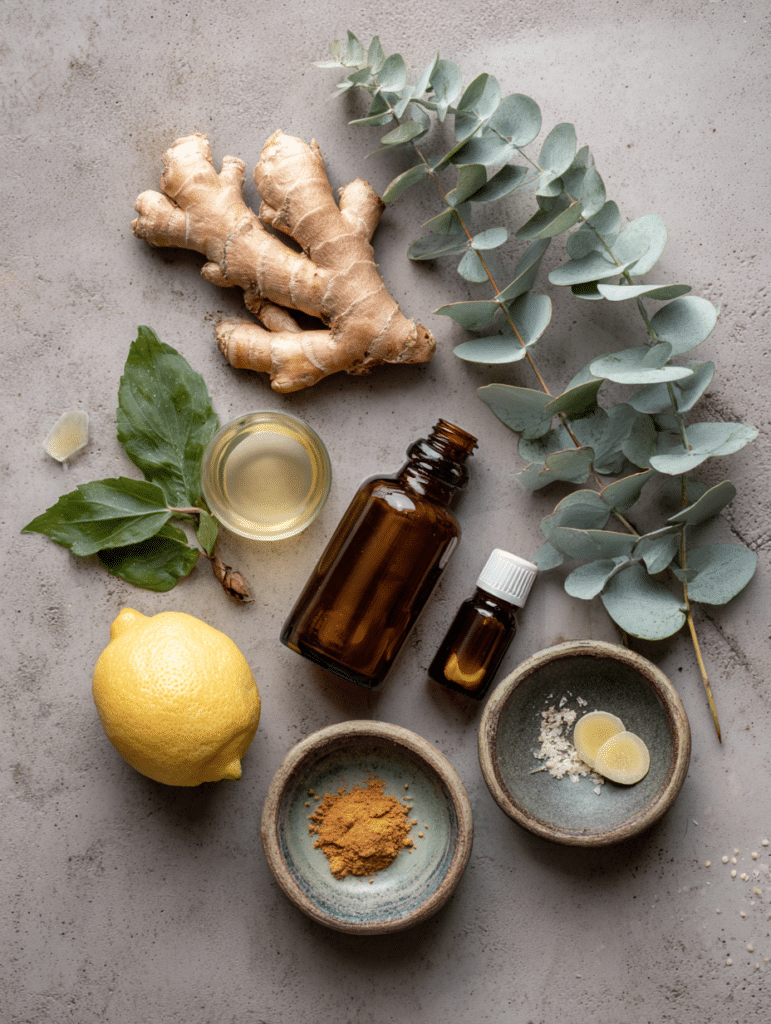 ingredients for cold remedies