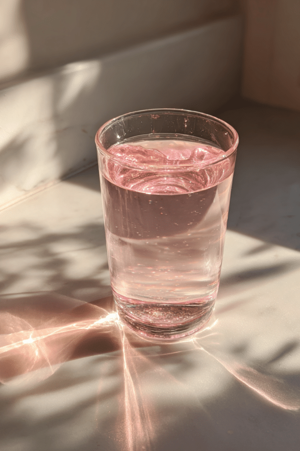 pink salt trick recipe glass