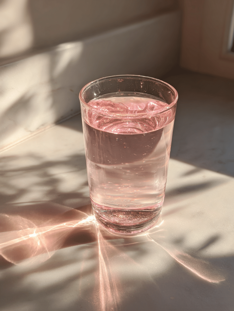 pink salt trick recipe glass