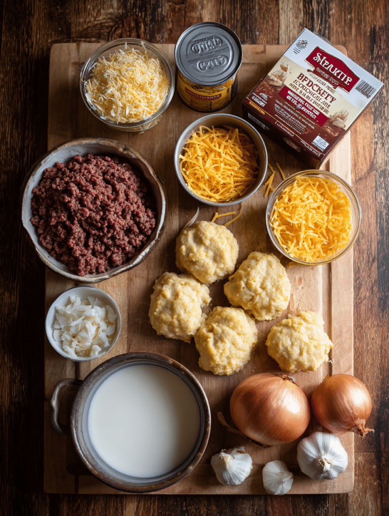Cheddar Bay Biscuit Casserole 2 Ingredients for cheddar bay biscuit casserole