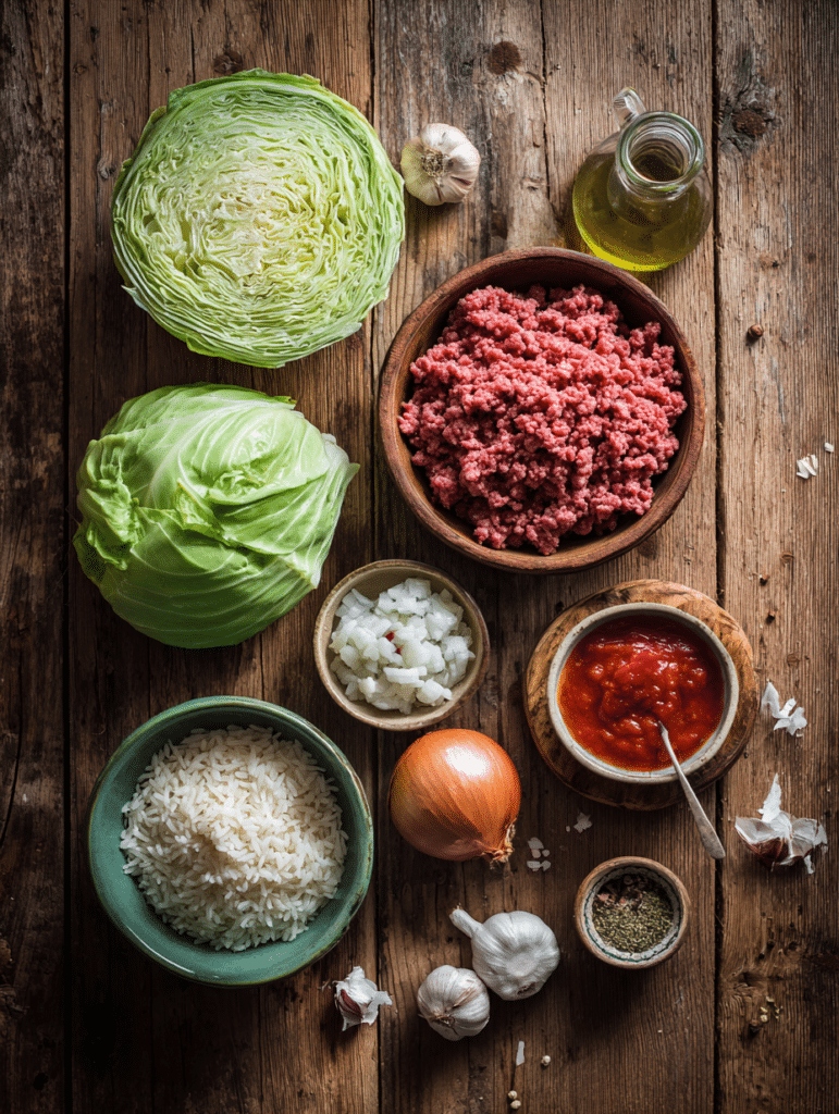 Cabbage Roll Casserole 2 cabbage roll casserole ingredients