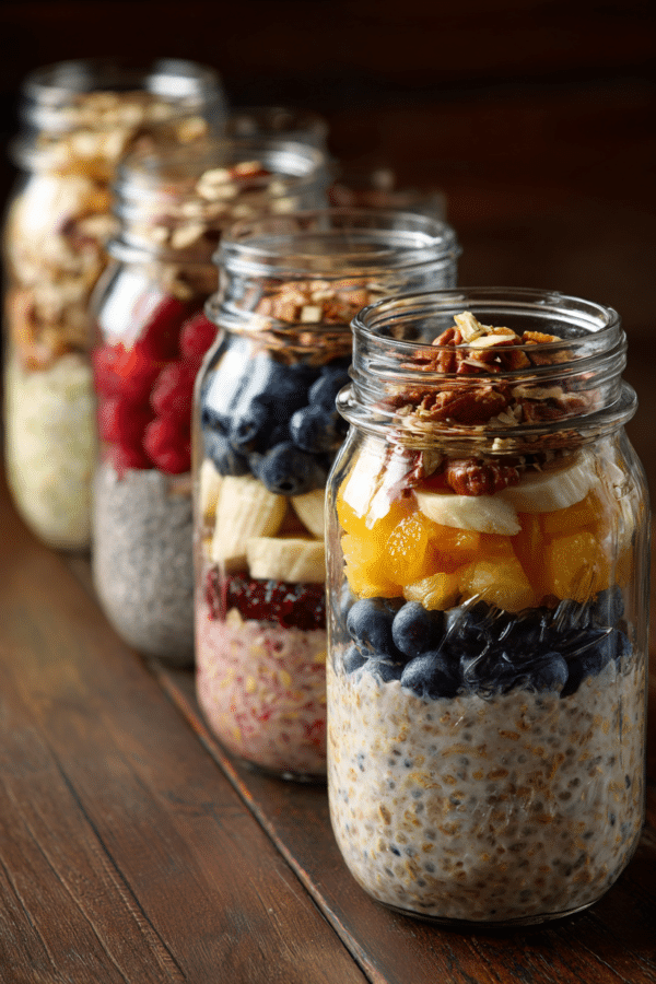 Low Calorie Overnight Oats