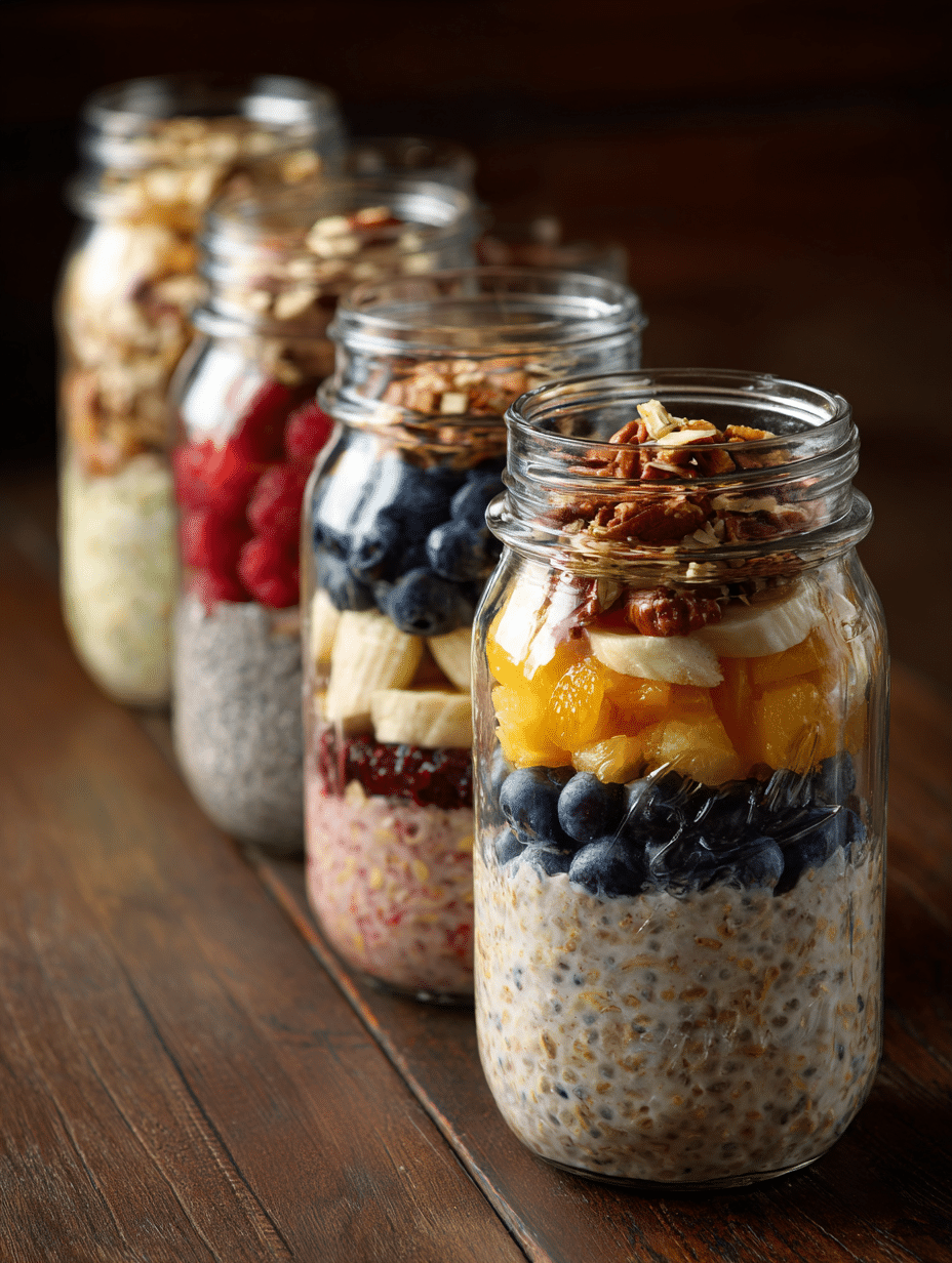 Low Calorie Overnight Oats