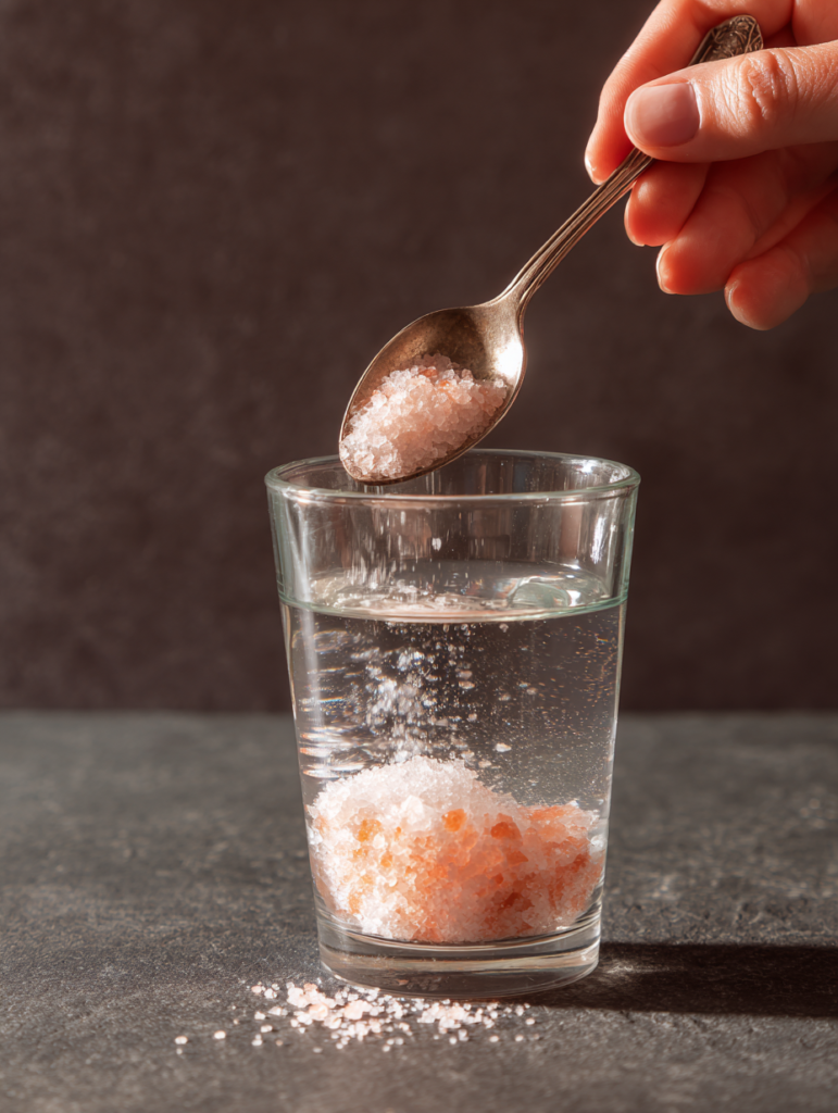 Pink Salt Trick for Neuropathy 4 mixing pink salt trick for neuropathy drink
